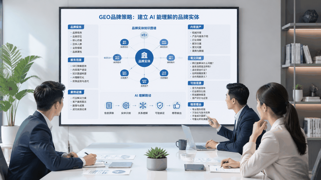 建立 AI 能理解的品牌实体